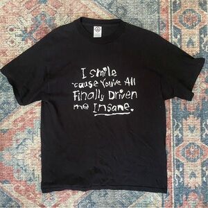 Black Graphic Men's T-Shirt